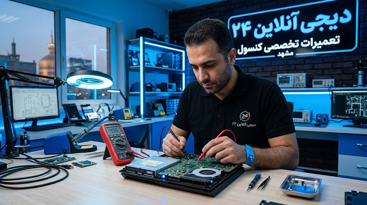 تعمیر PS4 در مشهد - دیجی آنلاین ۲۴