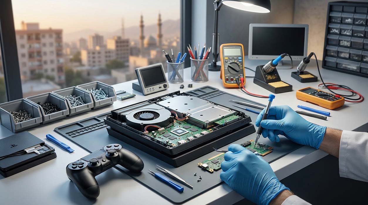 خدمات تعمیر PS4 در کرج
