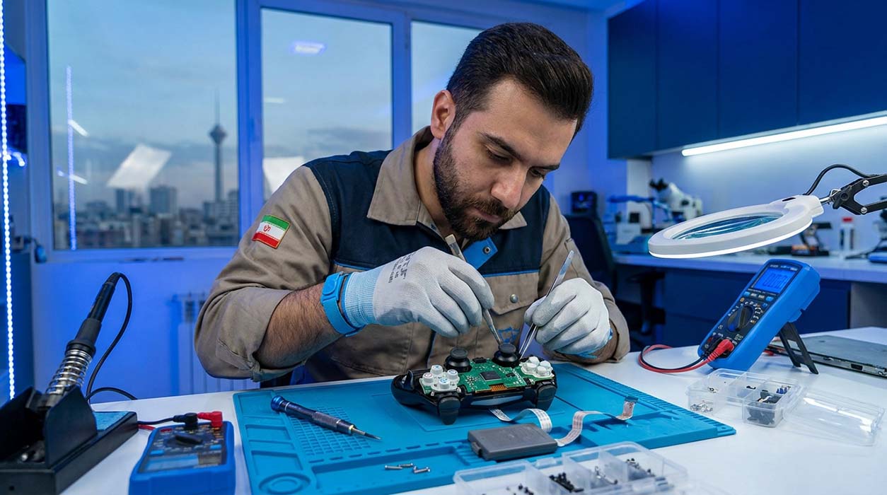 تعمیر دسته PS4 - دیجی آنلاین