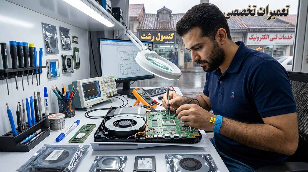 خدمات تعمیر ps5 در رشت