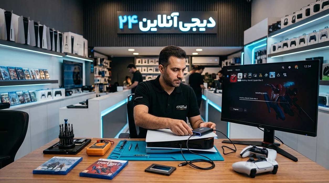 نصب بازی PS5 در کرج