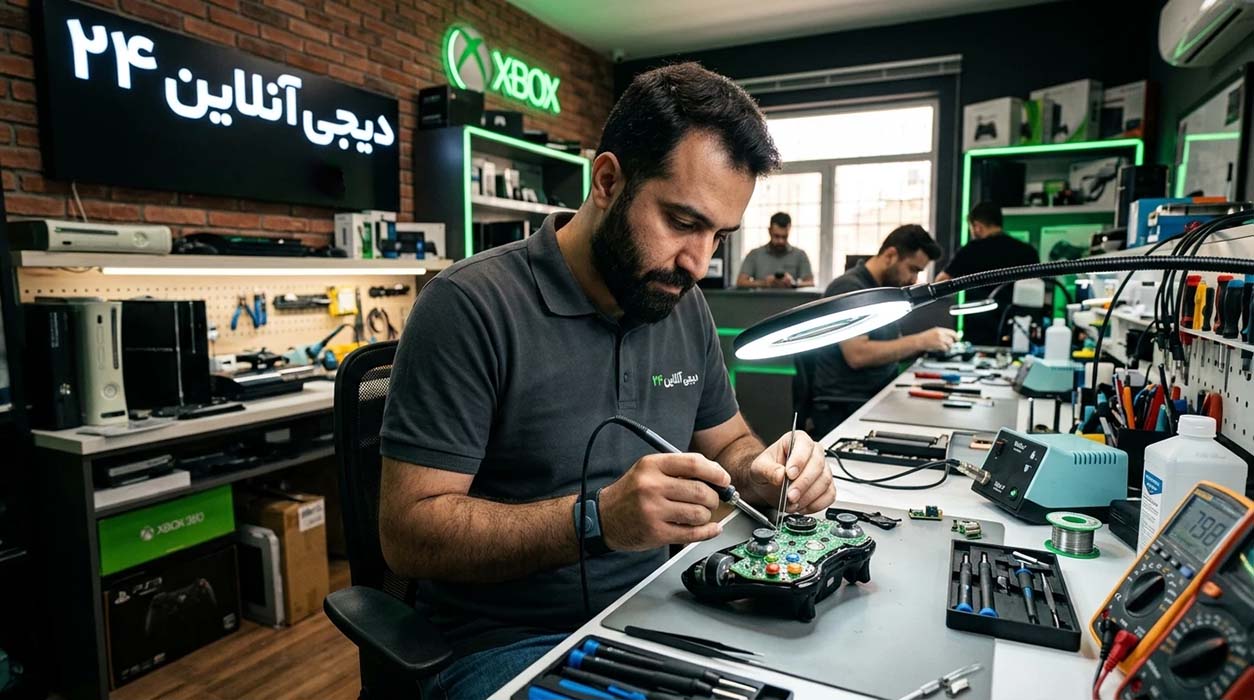 تعمیر دسته ایکس باکس در اصفهان
